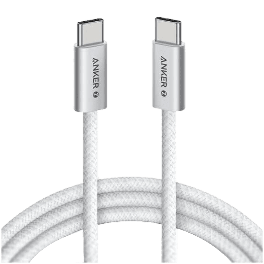 Anker Zolo USB-C to USB-C Cable (1m 240W) White