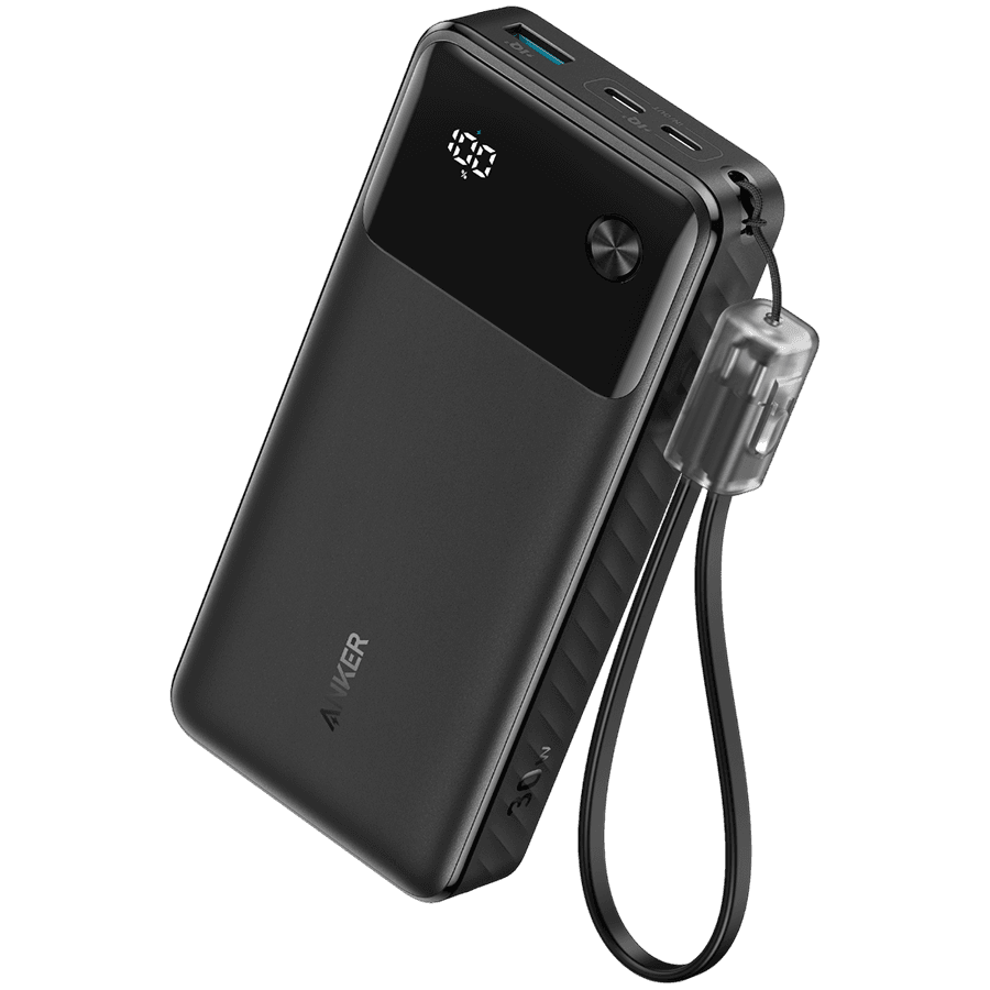 Anker Power Bank (20K, 30W) Black