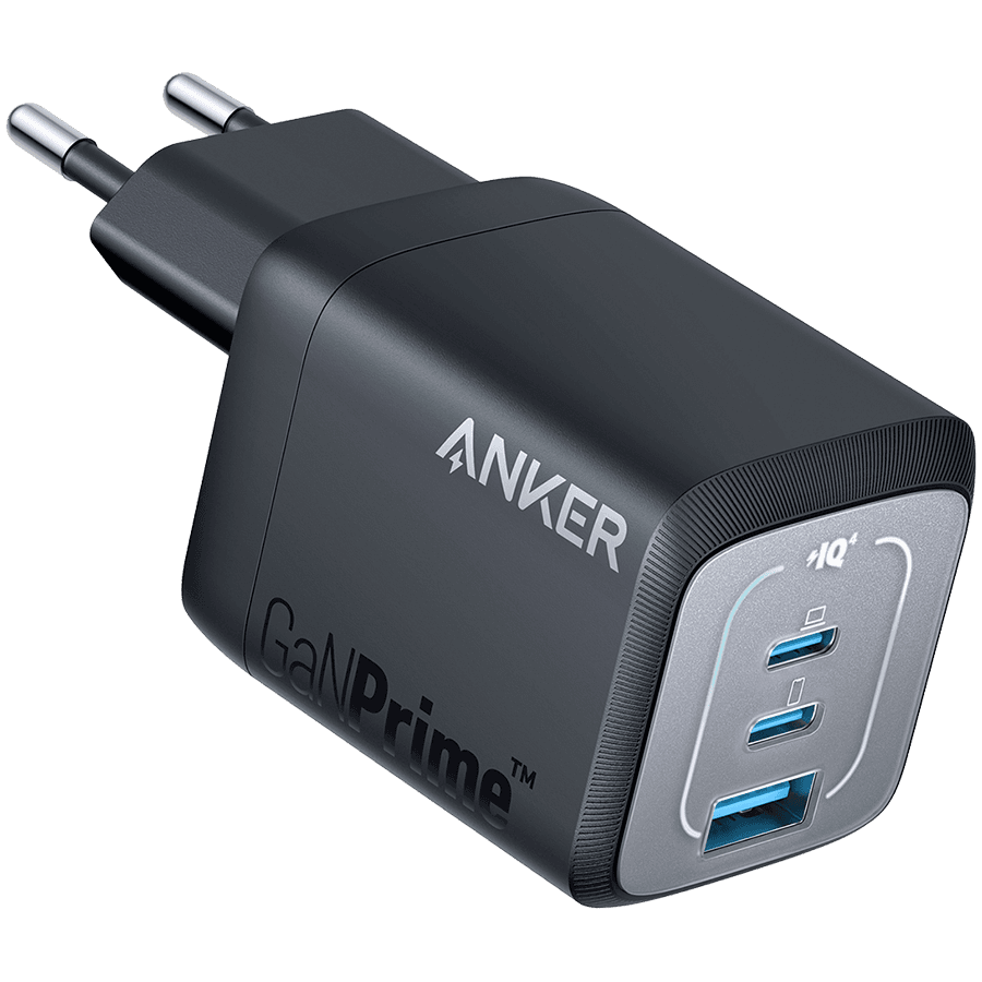 Anker Prime 67W GaN Wall Charger (3 Ports) Black