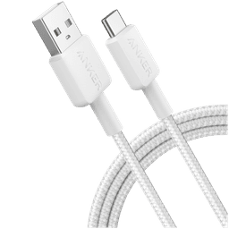 Anker Mobile Cable USB A to USB C 0.9m 322 White