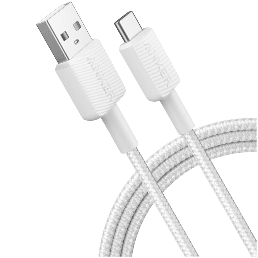 Anker Mobile Cable USB A to USB C 0.9m 322 White