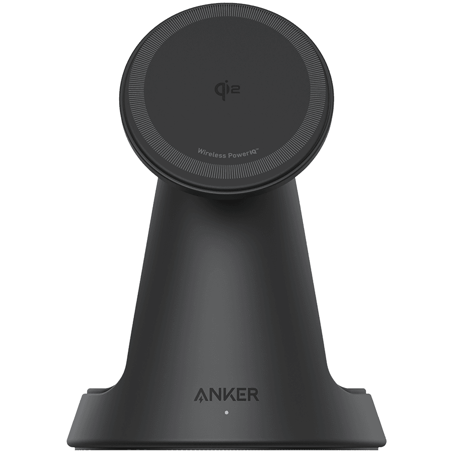Anker MagGo Wireless Charging Station (3-in-1, Dock Stand) cable and charger bundle Black