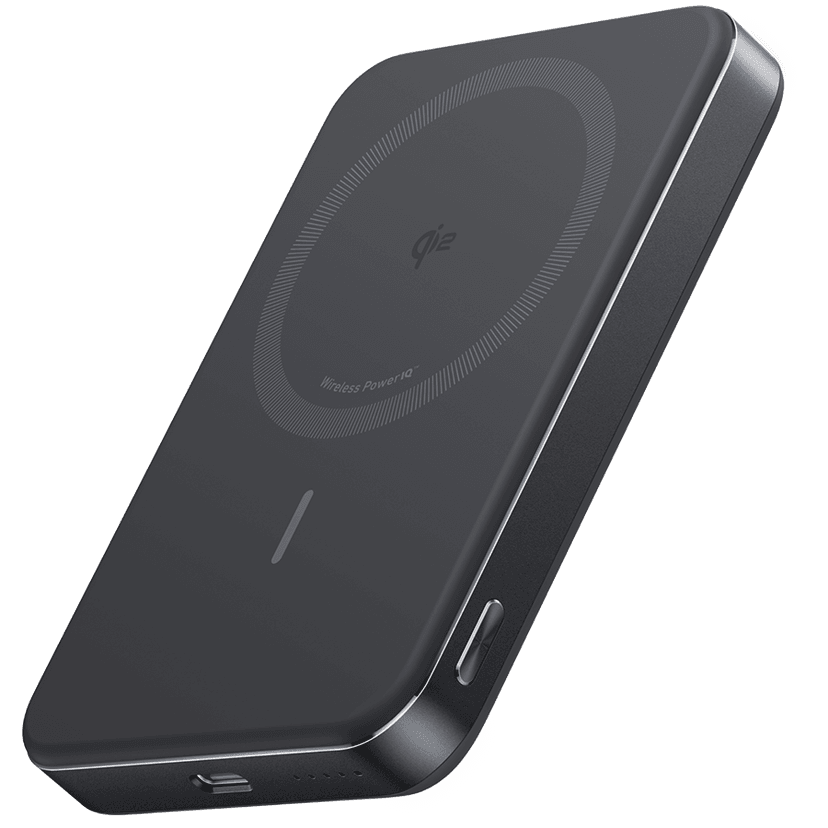 Anker MagGo Power Bank (10K, Magnetic Wireless) Black
