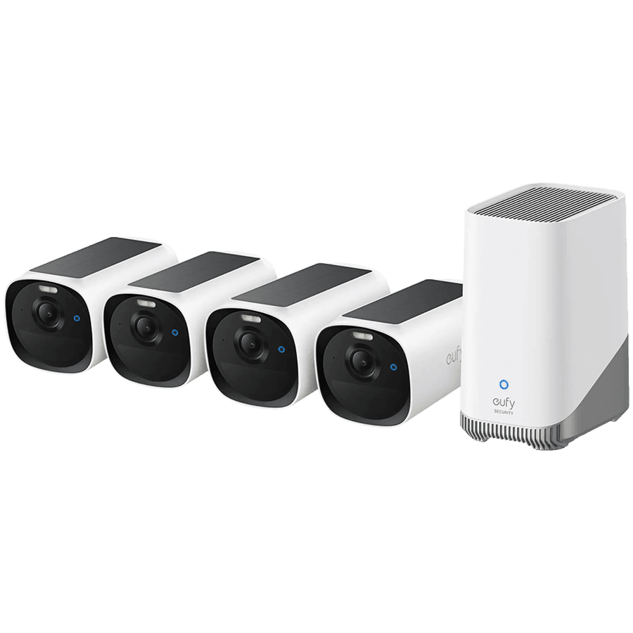 Anker, eufy Cam E40 4-Cam Kit (HomeBase S380) White