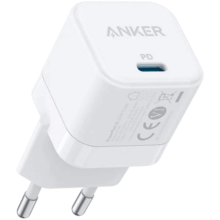 Anker PowerPort III 20W Cube White