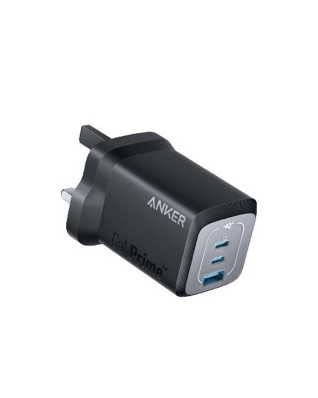 Anker Prime 67W GaN Wall Charger (3 Ports) Black