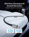 Anker Nano Car Charger (75W, USB-C Port, Built-In Retractable USB-C Cable) - 4