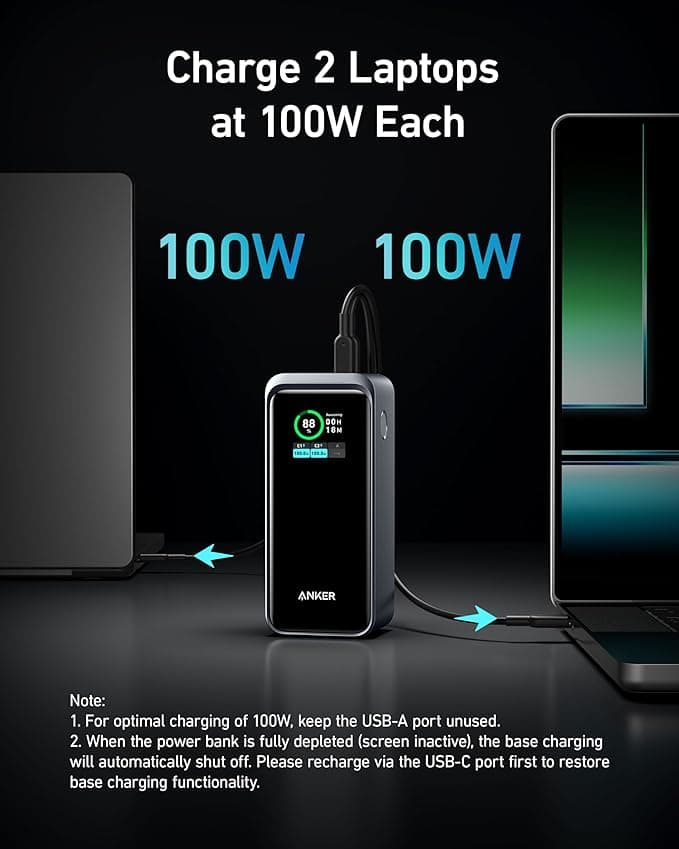 Anker Prime 20000mAh Power Bank (200W) Black - 5