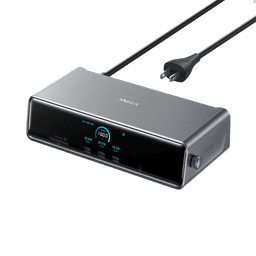 Anker Prime Docking Station (14-in-1, Triple Display, DisplayLink) Gray