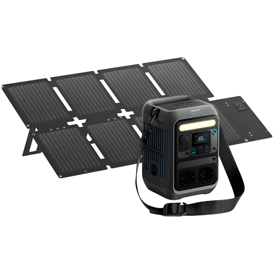 Anker SOLIX C300X DC plus PS60 Portable Solar Panel
