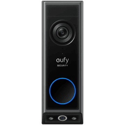 Anker, eufy Video Doorbell E340 With Chime Black, 2 Cameras, 2K, FHD