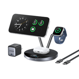Anker Prime Wireless Charging Station(3-in-1, MagGo, AirCool, dock Stand)