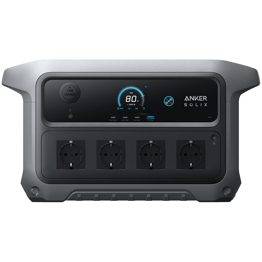 Anker SOLIX Powerstation C2000 Gen2 - 2048Wh, Peak Power 4000W