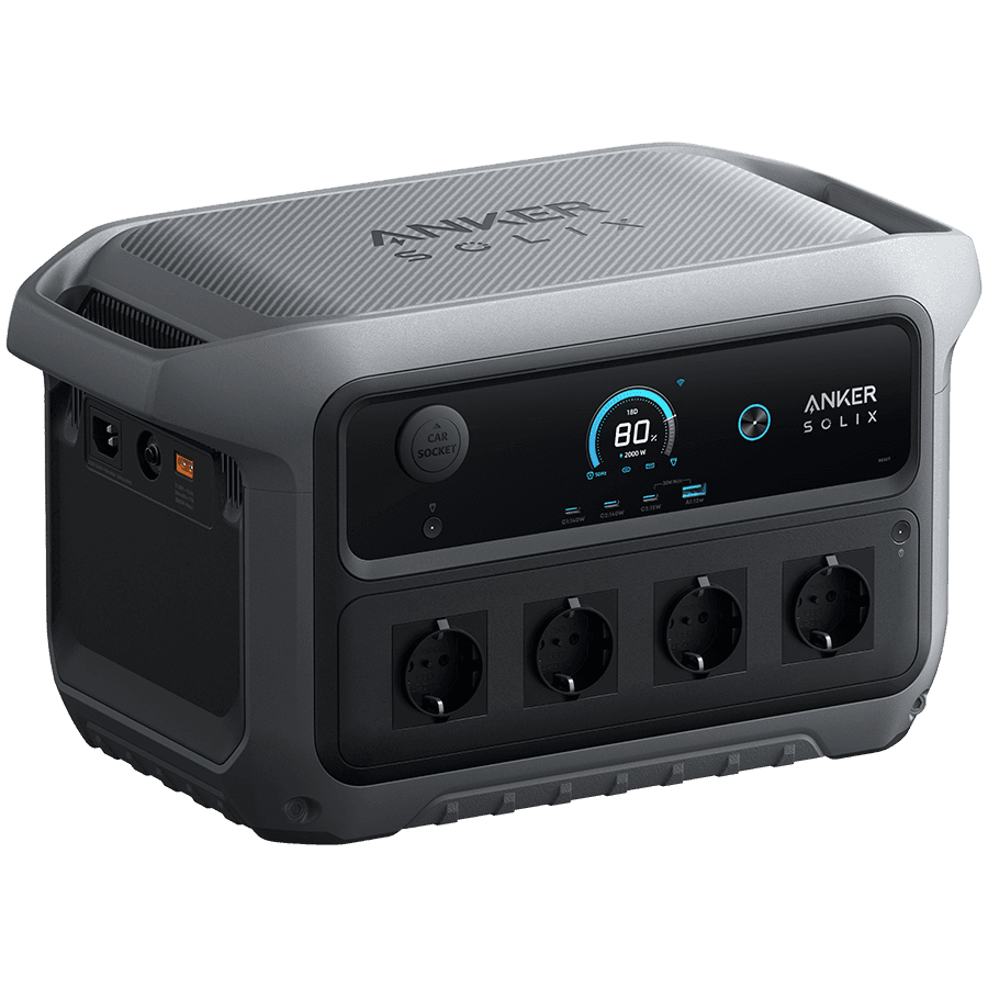 Anker SOLIX Powerstation C2000 Gen2 - 2048Wh, Peak Power 4000W