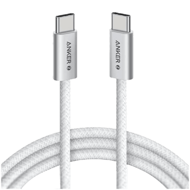 Anker Zolo USB-C to USB-C Cable (1m 240W) White